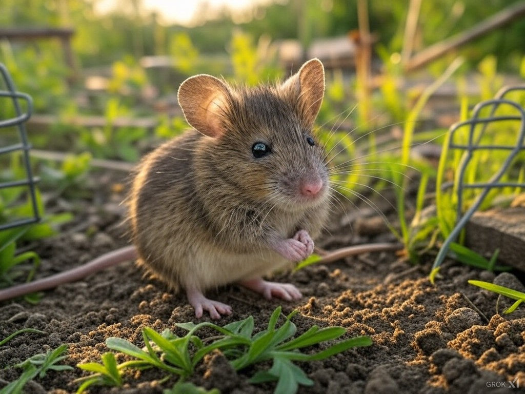 Wühlmaus im Garten